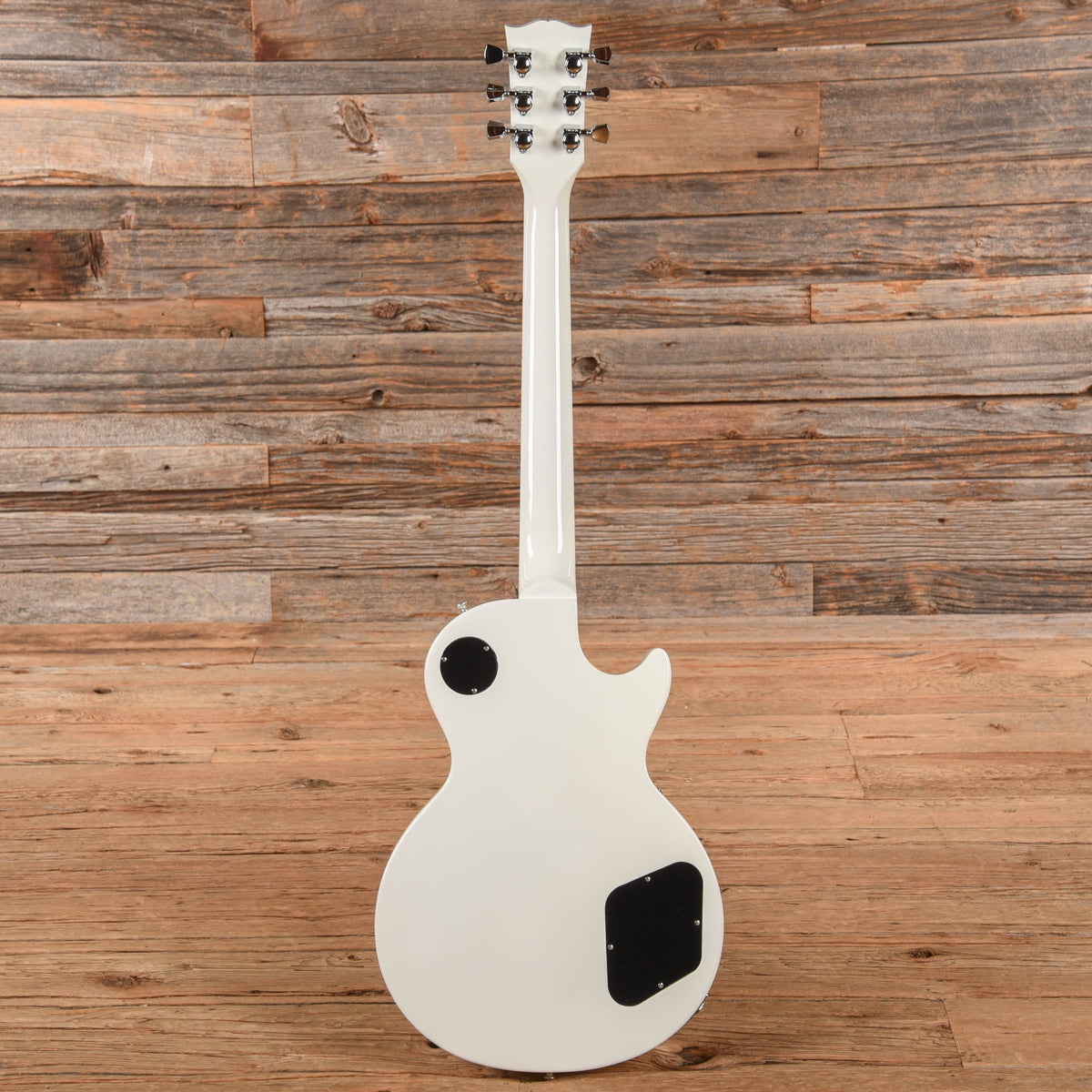Gibson Les Paul Signature Alpine White Burst 2012 LEFTY - View 5 | MusicMarket