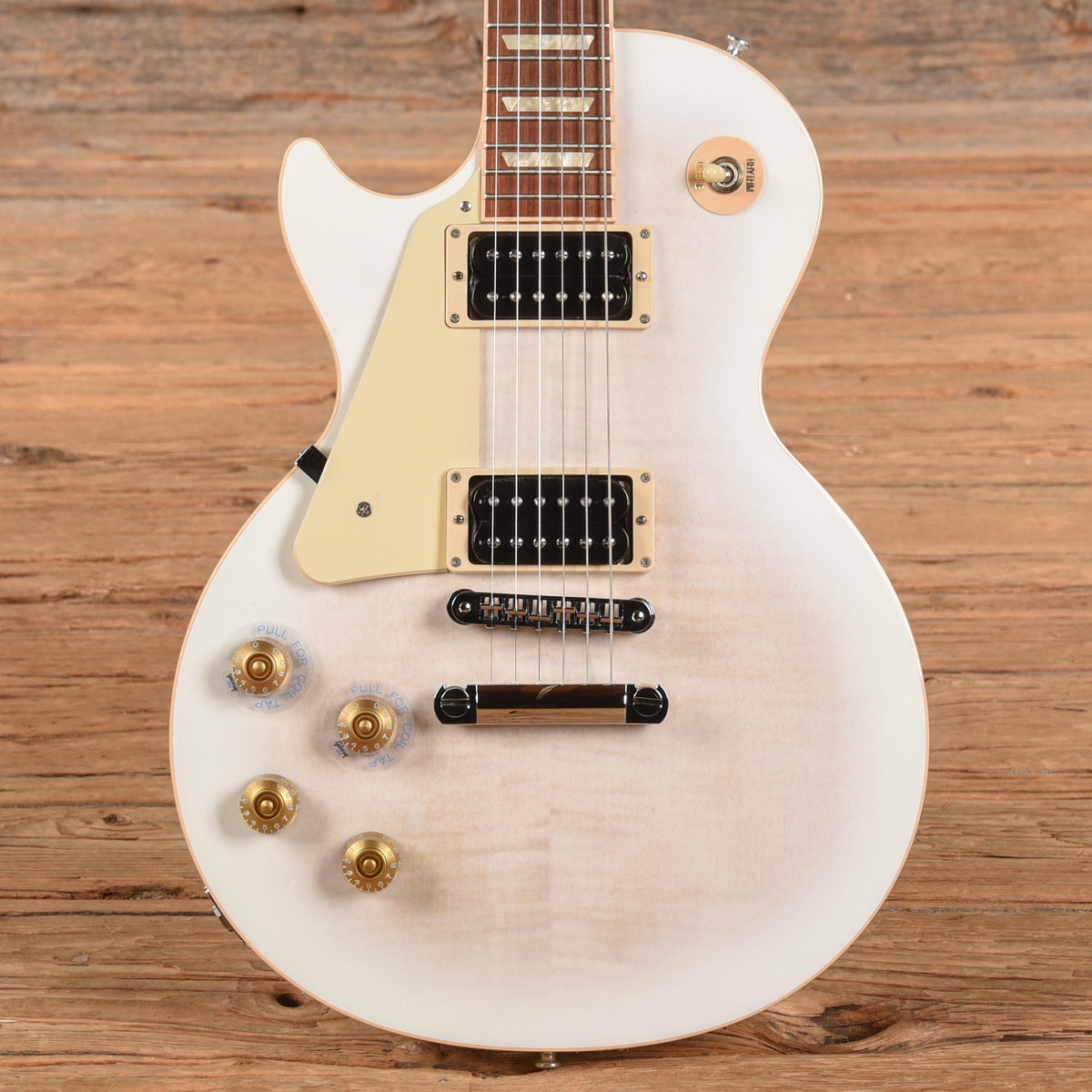 Gibson Les Paul Signature Alpine White Burst 2012 LEFTY - MusicMarket