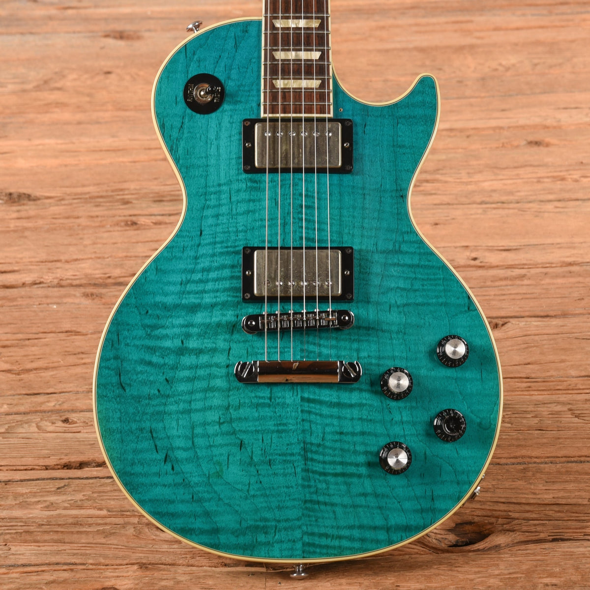 Gibson Les Paul Signature Caribbean Blue 2014 - MusicMarket