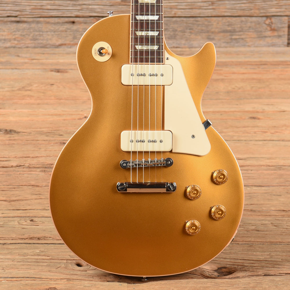 Gibson Les Paul Standard '50s P-90 Goldtop 2019 - MusicMarket