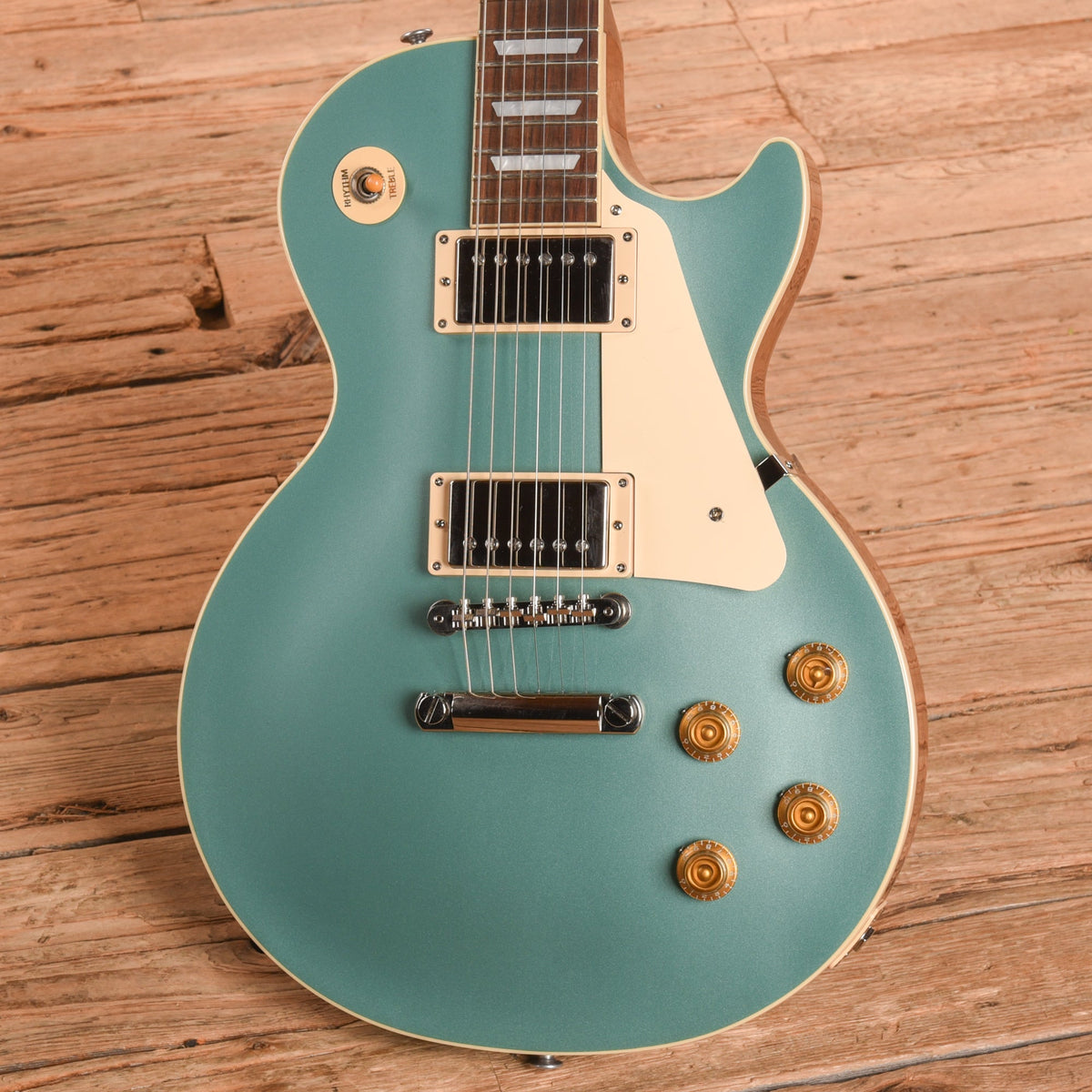 Gibson Les Paul Standard '50s Plain Top Inverness Green 2023 - View 2 | MusicMarket