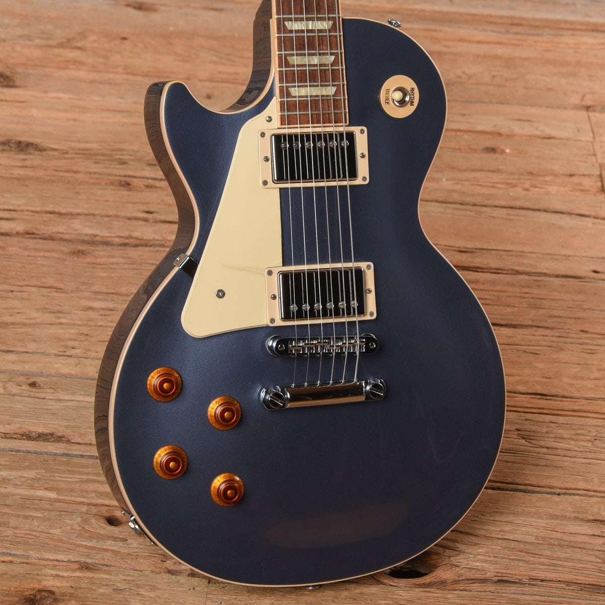 Gibson Les Paul Standard Pelham Blue 2012 LEFTY - View 2 | MusicMarket
