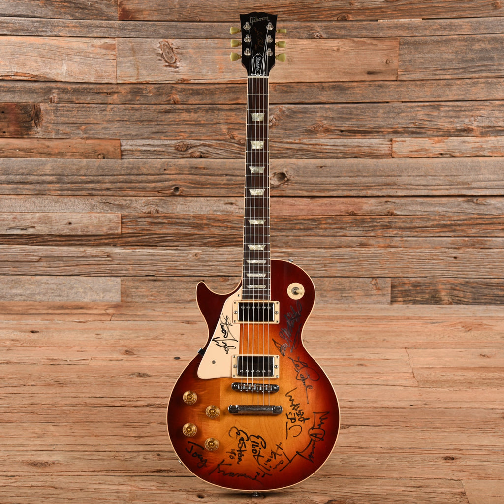 Gibson Les Paul Standard (Signed) Sunburst 1988 LEFTY - View 4 | MusicMarket
