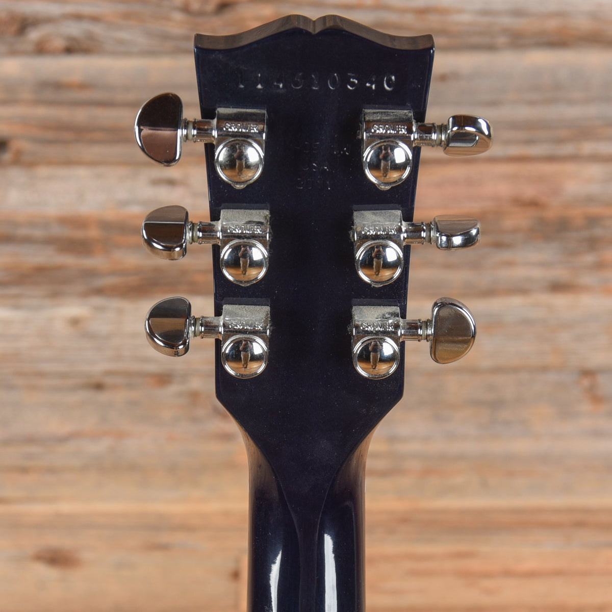 Gibson Les Paul Studio Nashville Flood Blue 2011 - View 7 | MusicMarket