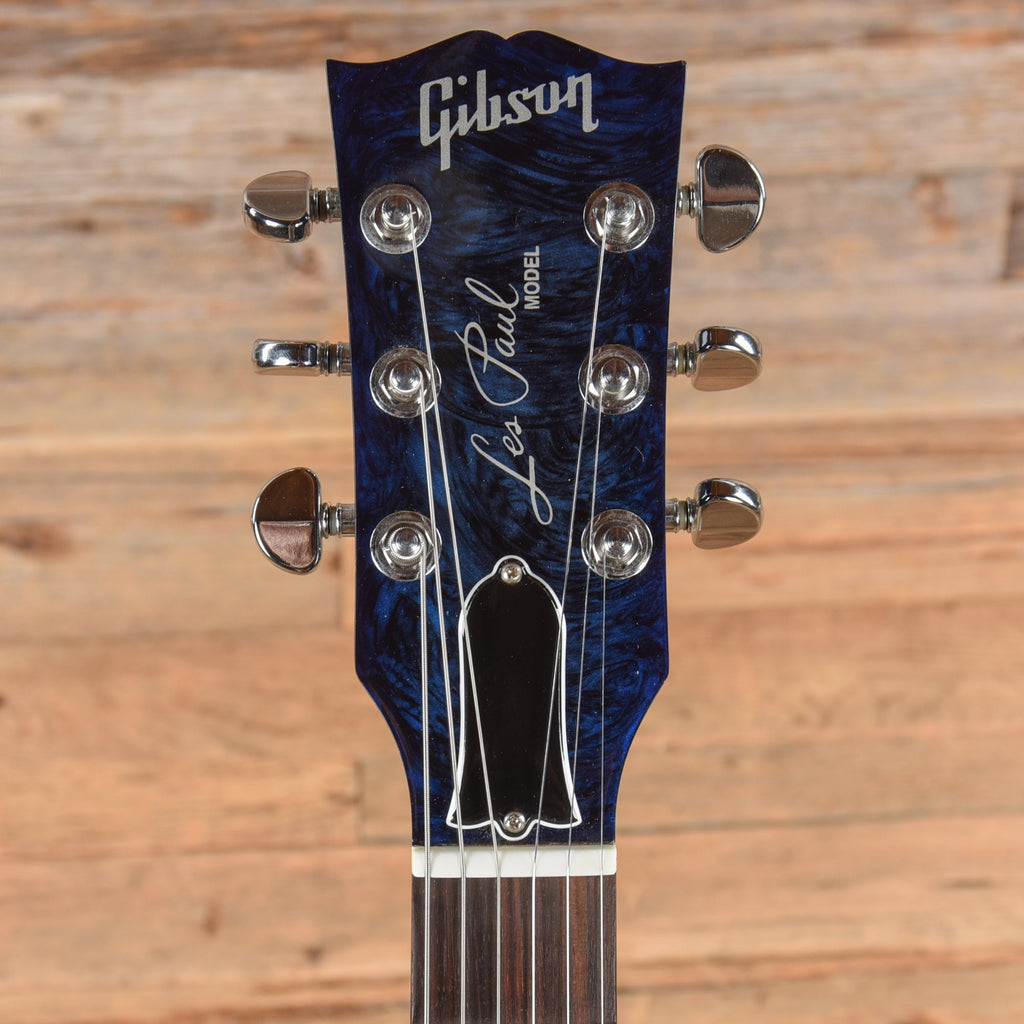 Gibson Les Paul Studio Nashville Flood Blue 2011 - View 6 | MusicMarket