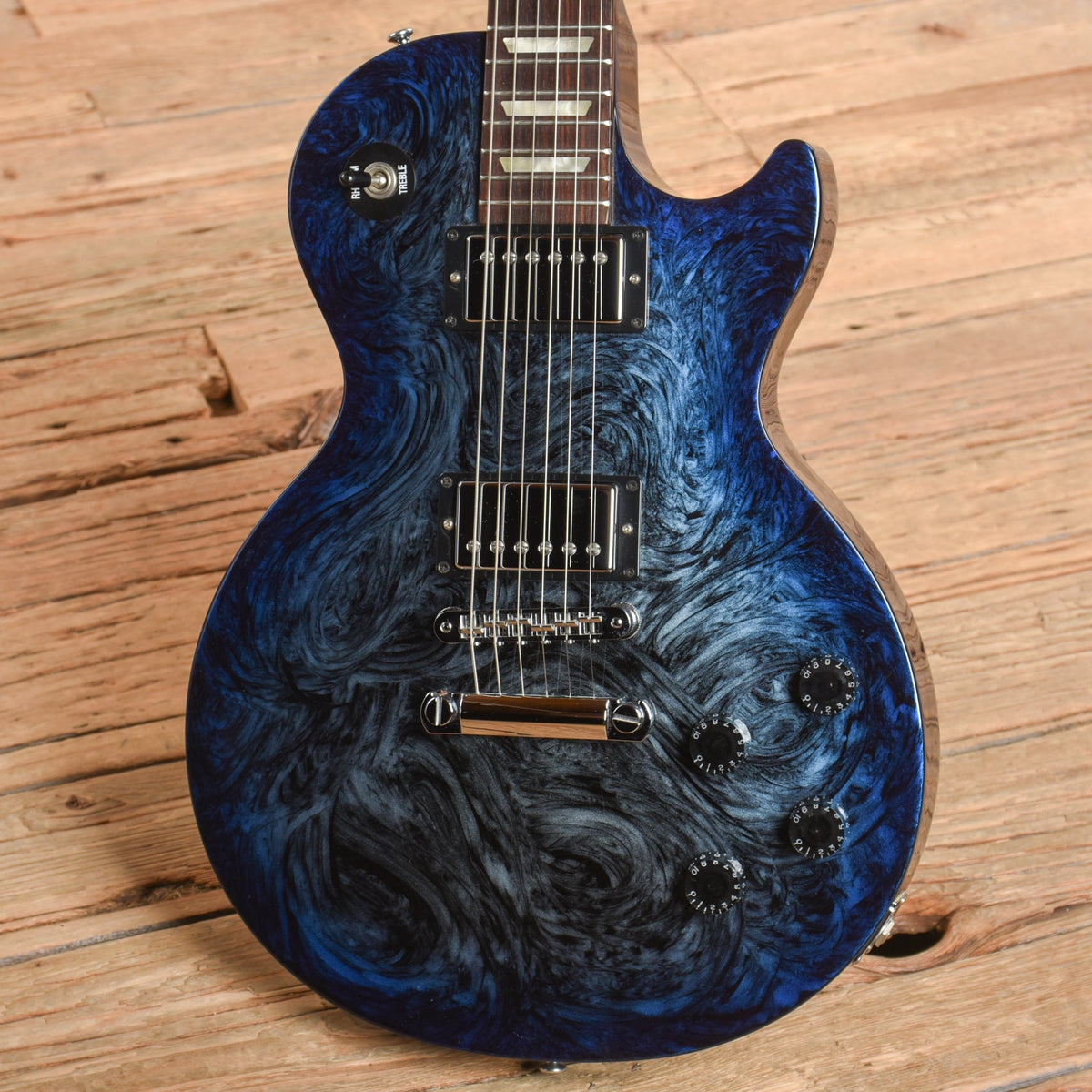 Gibson Les Paul Studio Nashville Flood Blue 2011 - View 2 | MusicMarket