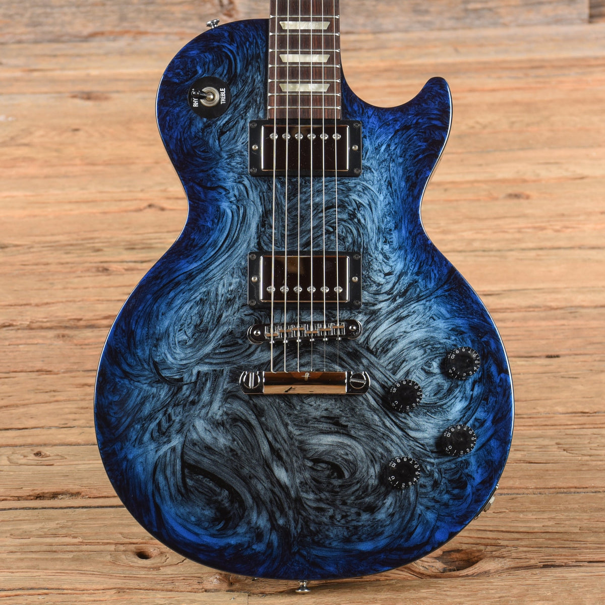 Gibson Les Paul Studio Nashville Flood Blue 2011 - MusicMarket