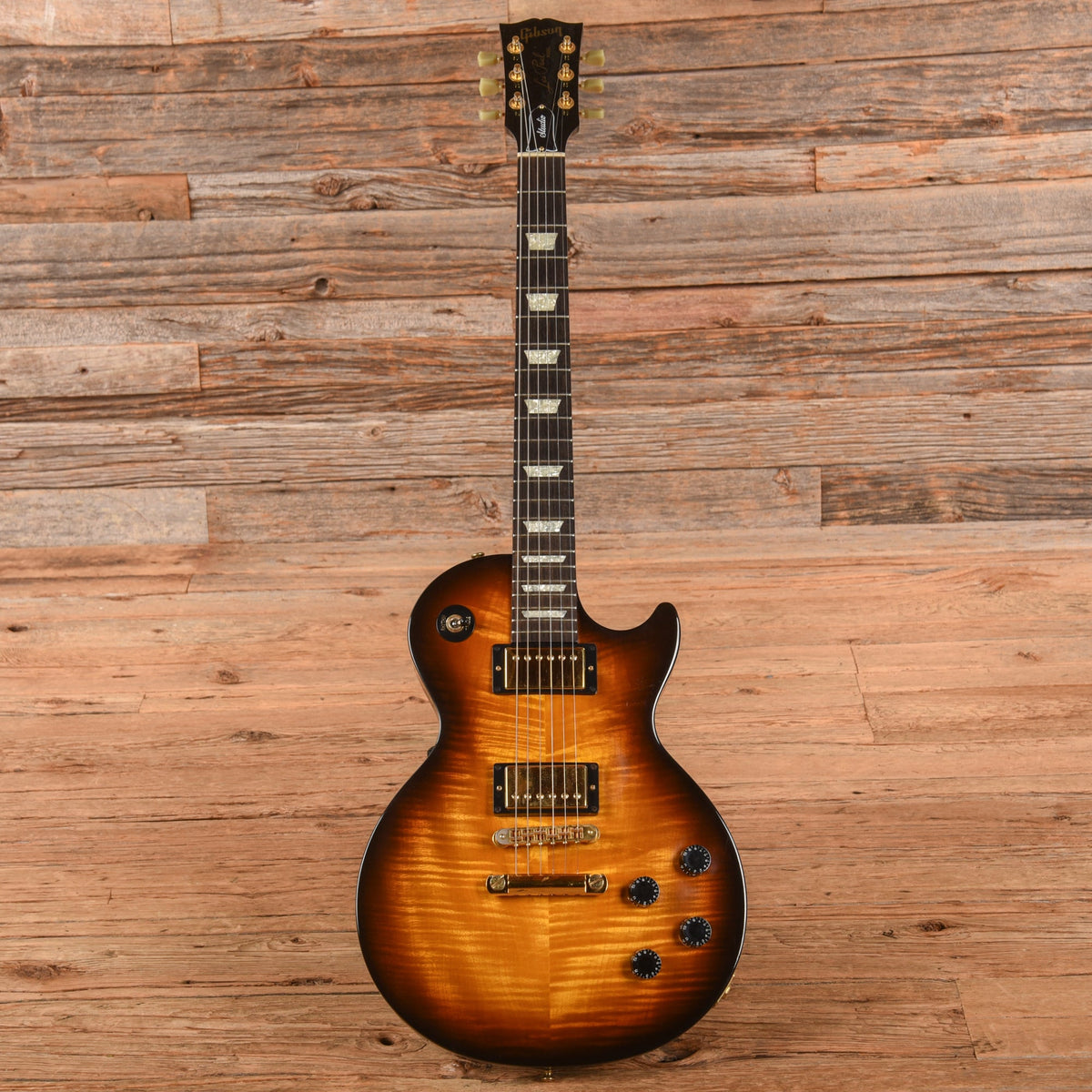 Gibson Les Paul Studio Premium Plus Desert Burst 2004 - View 4 | MusicMarket