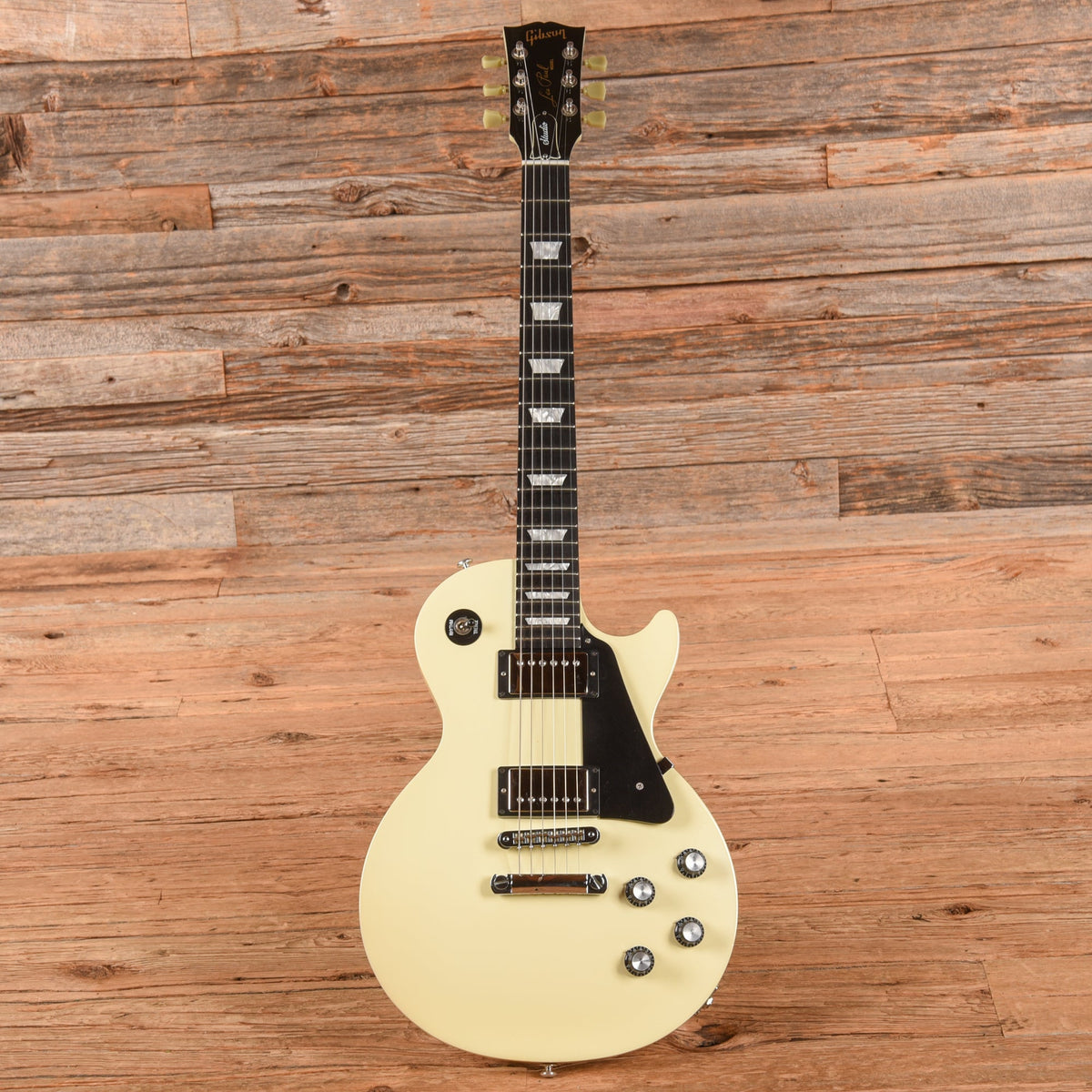 Gibson Les Paul Studio White 2008 - View 4 | MusicMarket