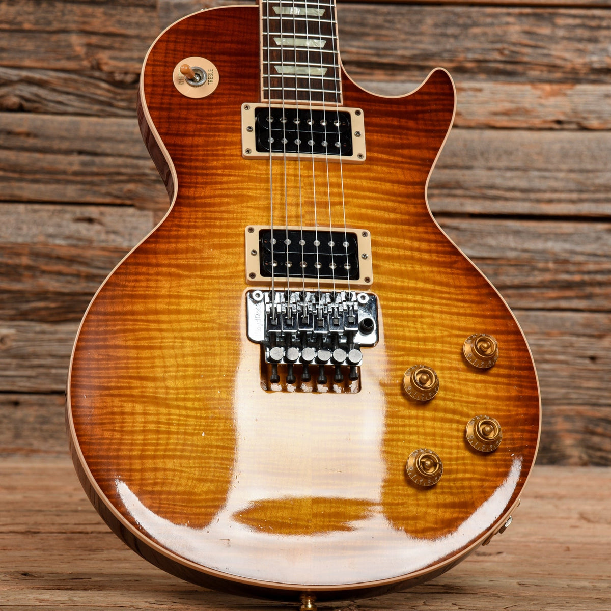 Gibson Les Paul Sunburst (Previously owned by Rickey Medlocke) Sunburst 2008 - View 8 | MusicMarket