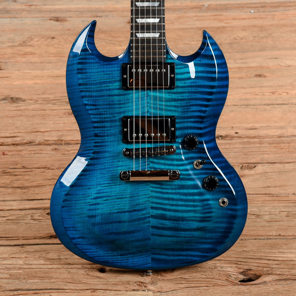 Gibson Limited Run 2009 SG CTOBCH1 #112 Blue 2009 - MusicMarket