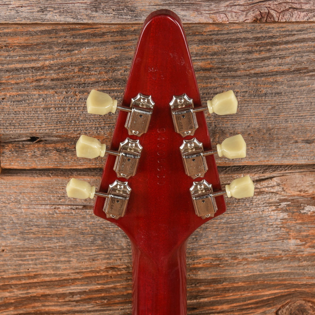 Gibson Lonnie Mack Flying V Cherry - View 7 | MusicMarket