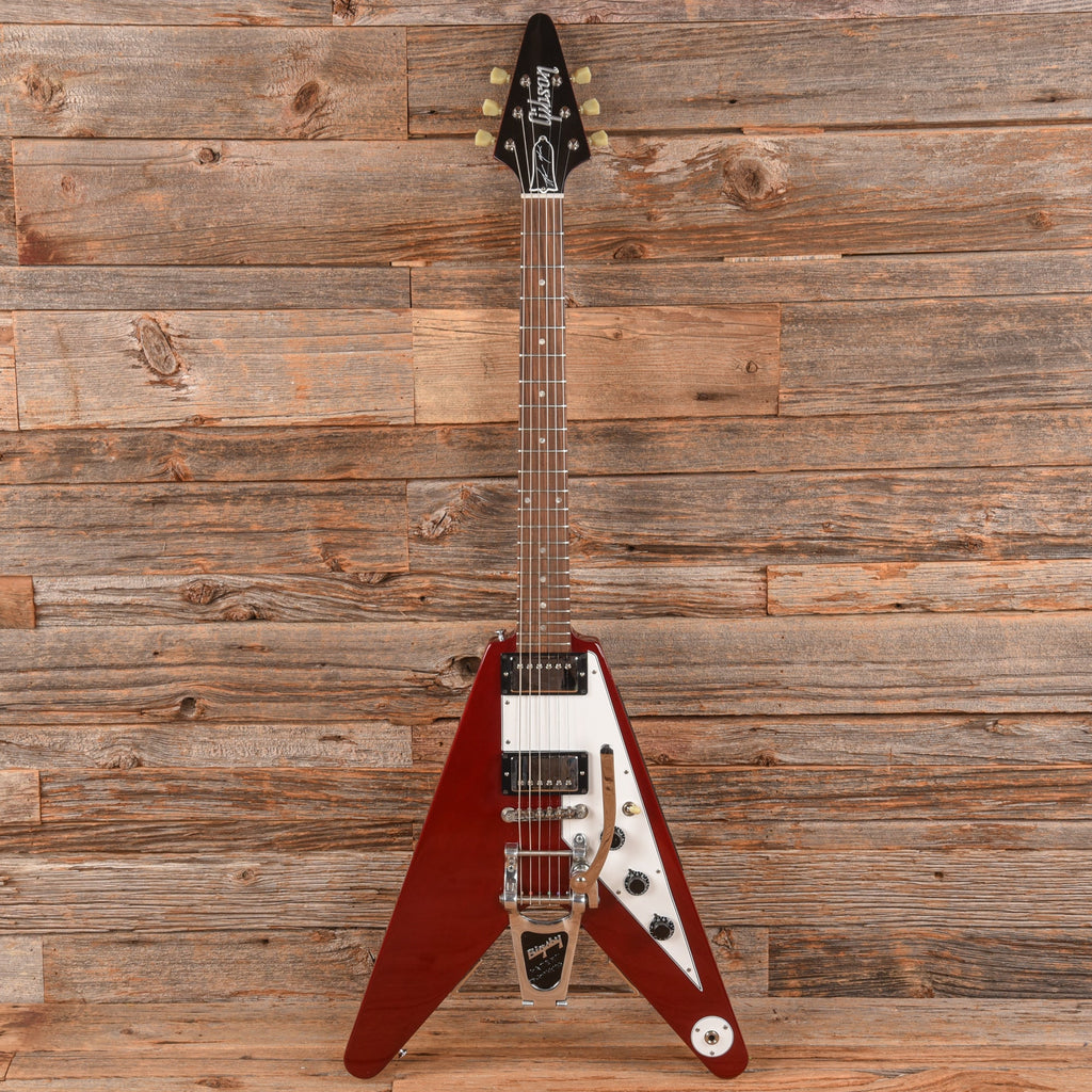 Gibson Lonnie Mack Flying V Cherry - View 4 | MusicMarket