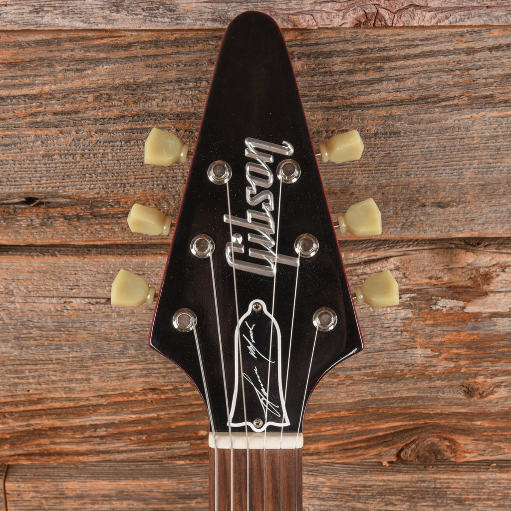 Gibson Lonnie Mack Flying V Cherry - View 6 | MusicMarket