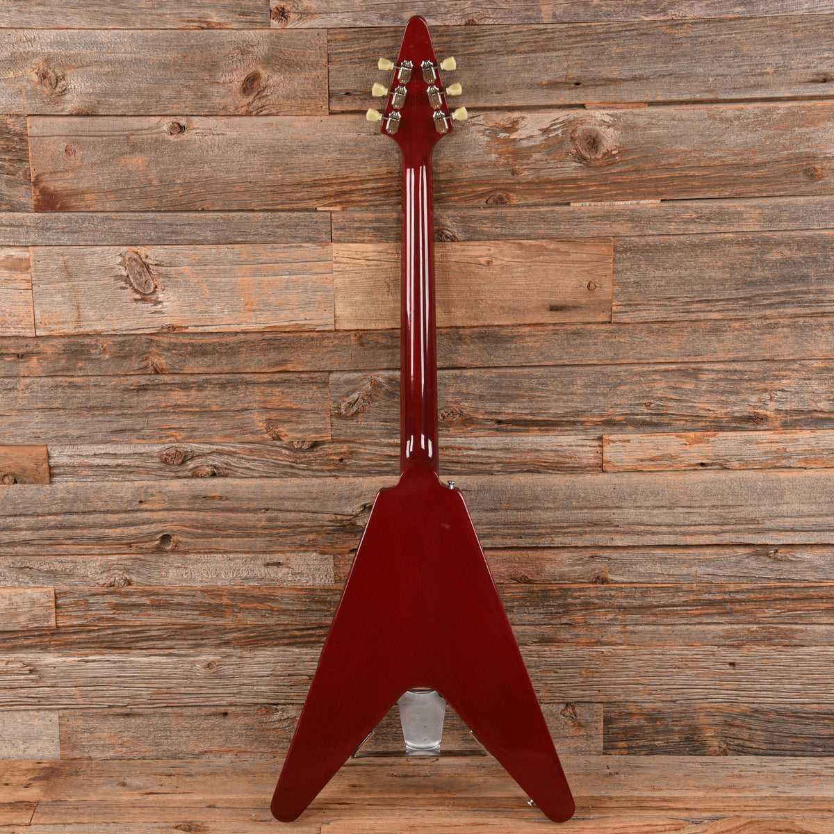 Gibson Lonnie Mack Flying V Cherry - View 5 | MusicMarket