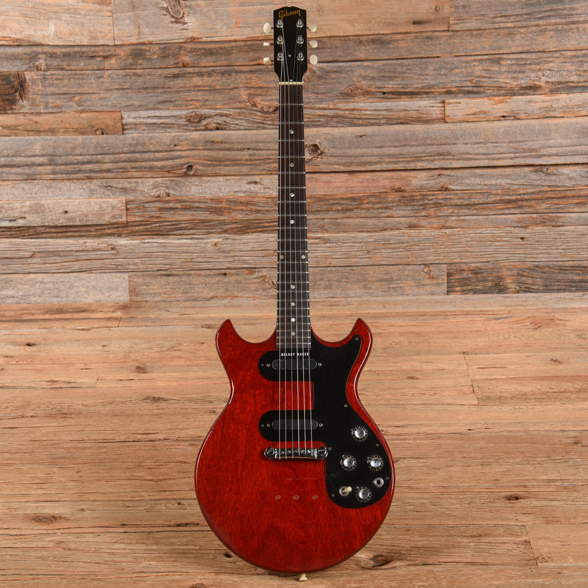 Gibson Melody Maker D Cherry 1965 - View 4 | MusicMarket