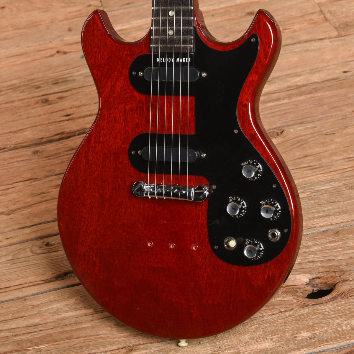 Gibson Melody Maker D Cherry 1965 - View 2 | MusicMarket