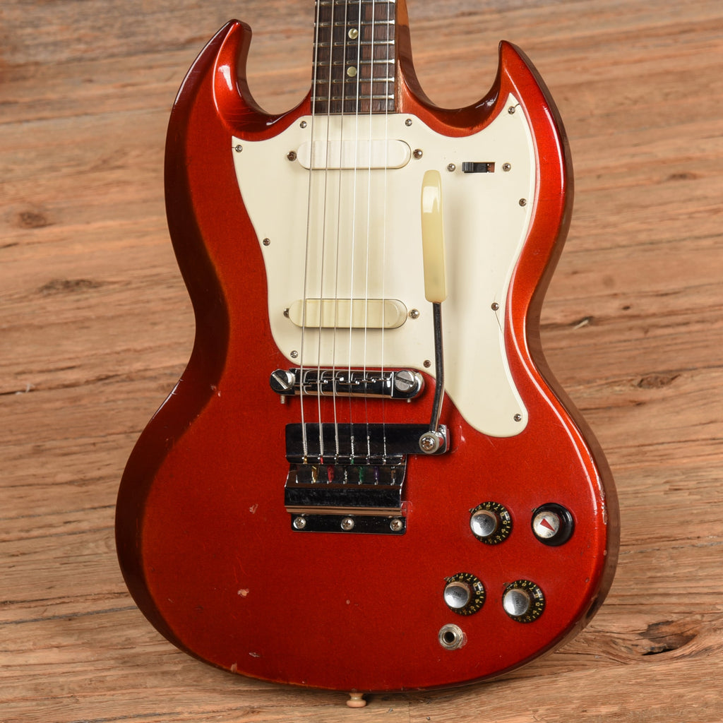 Gibson Melody Maker D Sparkling Burgundy 1968 - View 2 | MusicMarket