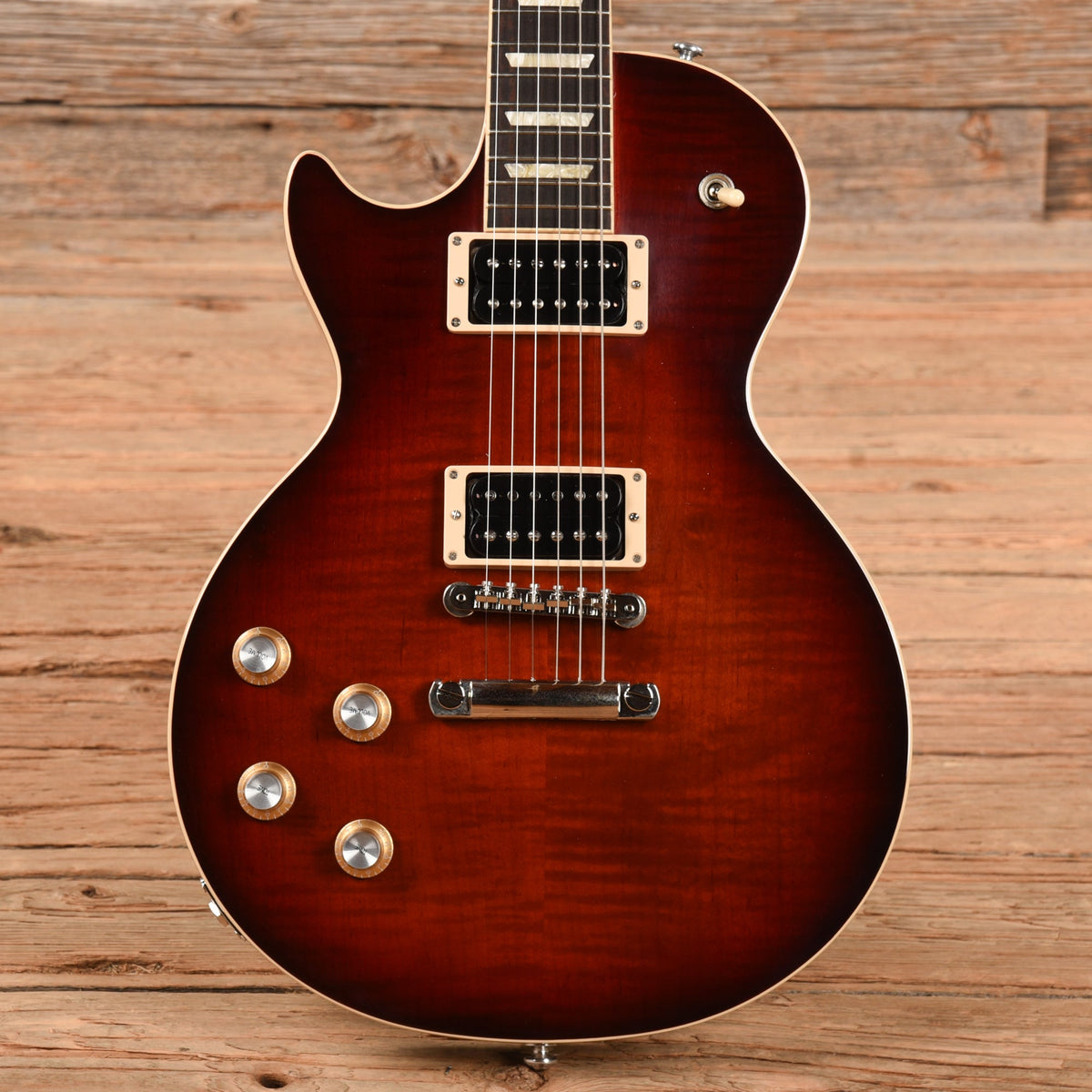 Gibson Mod Shop Les Paul Standard Rose Tinted Sunburst 2022 LEFTY - MusicMarket