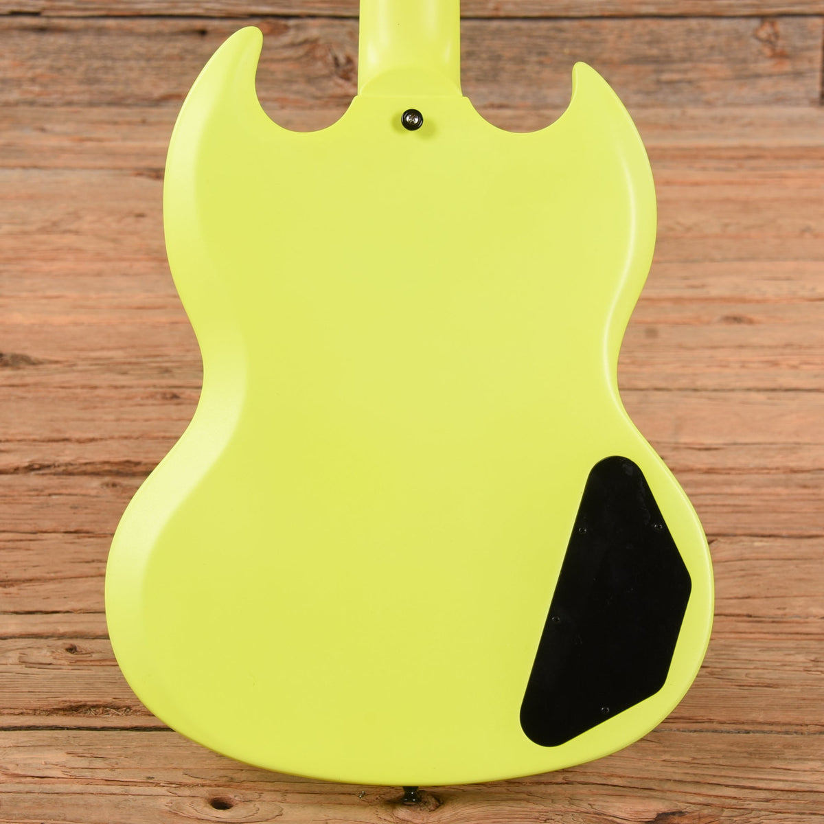 Gibson Mod Shop SG Standard Uranium Yellow 2021 LEFTY - View 3 | MusicMarket