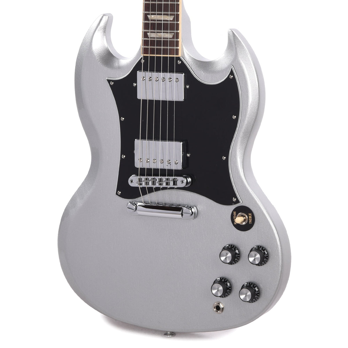Gibson Modern SG Standard Metallic Silver Mist - View 2 | MusicMarket