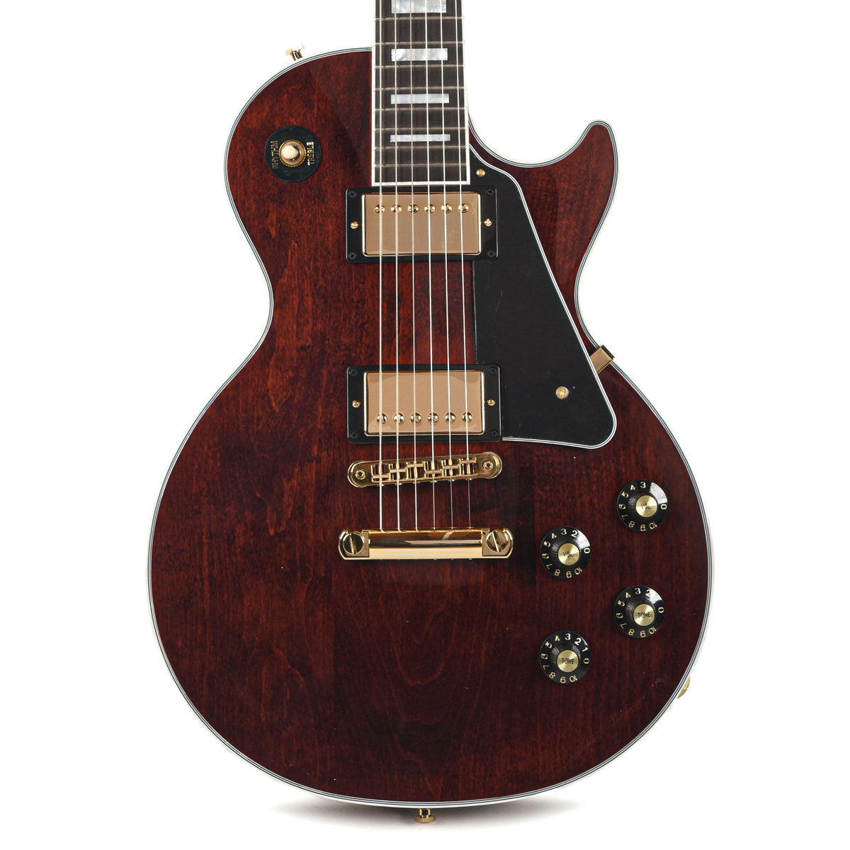 Gibson Original Les Paul Custom '70s Wine Red - View 2 | MusicMarket