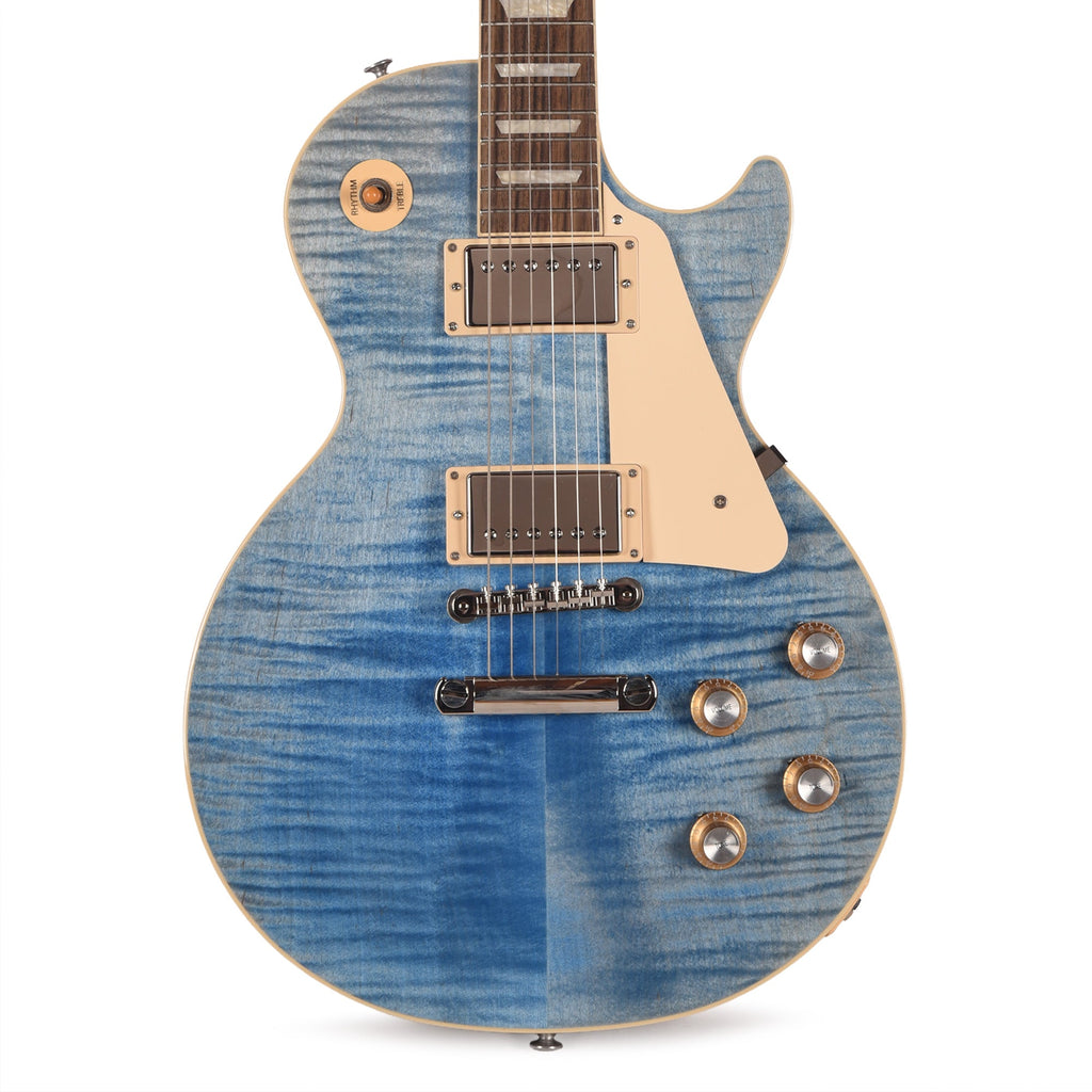Gibson Original Les Paul Standard '60s Figured Top Ocean Blue - View 2 | MusicMarket