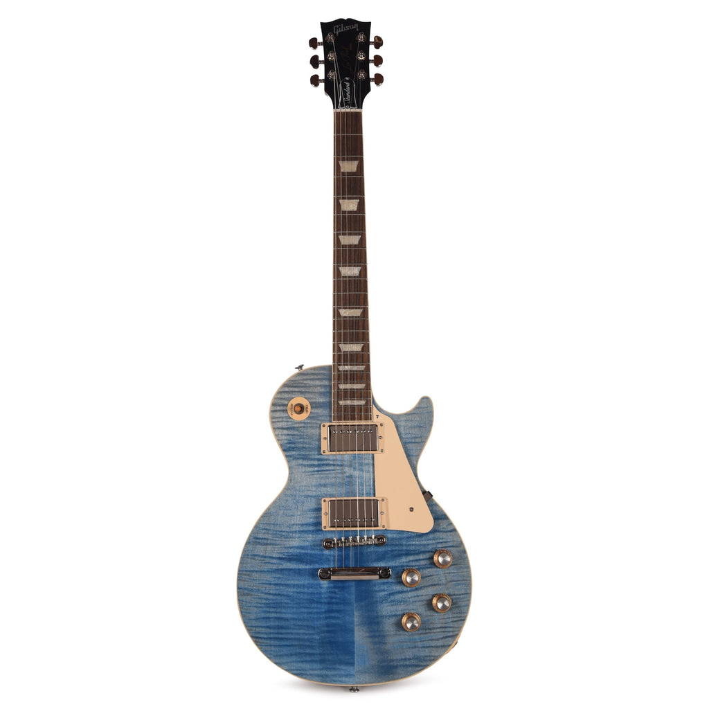 Gibson Original Les Paul Standard '60s Figured Top Ocean Blue - View 4 | MusicMarket