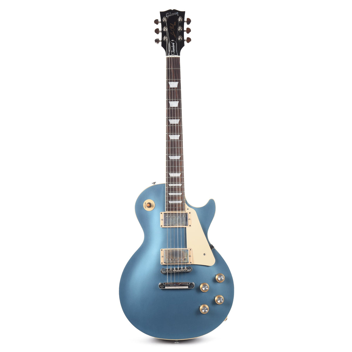 Gibson Original Les Paul Standard '60s Plain Top Pelham Blue Top - View 4 | MusicMarket