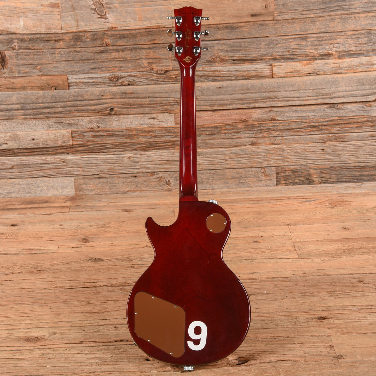 Gibson Pete Townshend 1970 Les Paul Deluxe Deluxe #9 Sunburst 2005 - View 5 | MusicMarket