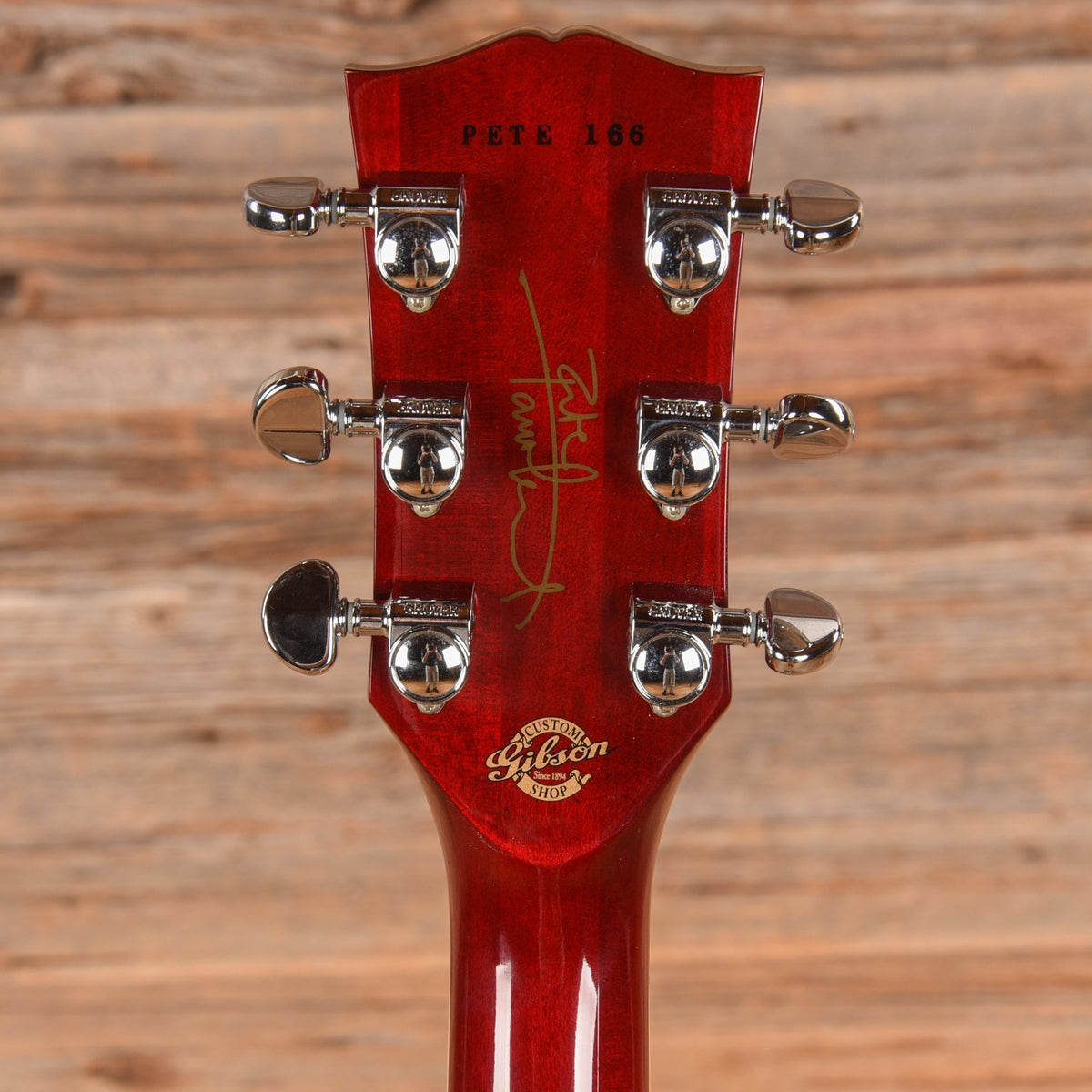 Gibson Pete Townshend 1970 Les Paul Deluxe Deluxe #9 Sunburst 2005 - View 7 | MusicMarket