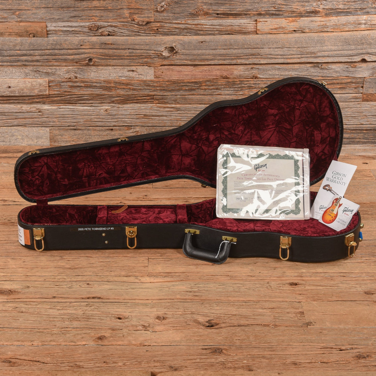 Gibson Pete Townshend 1970 Les Paul Deluxe Deluxe #9 Sunburst 2005 - View 9 | MusicMarket