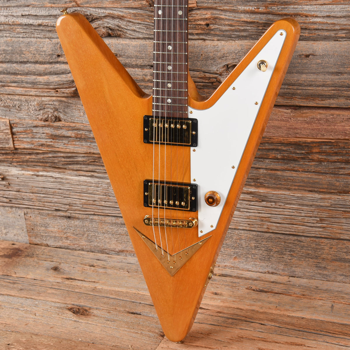 Gibson Reverse Flying V GOTW #29 Natural 2007 - View 2 | MusicMarket