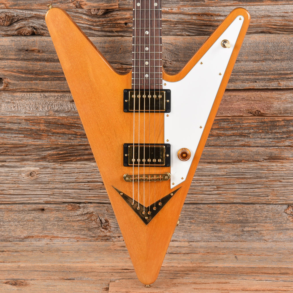 Gibson Reverse Flying V GOTW #29 Natural 2007 - MusicMarket