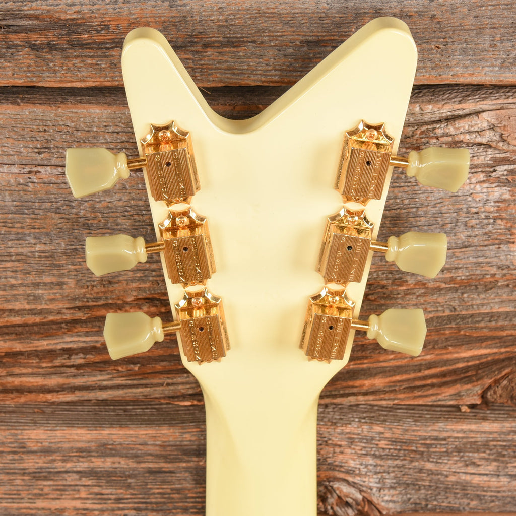 Gibson Reverse Flying V White - Dave Amato of REO Speedwagon - View 7 | MusicMarket