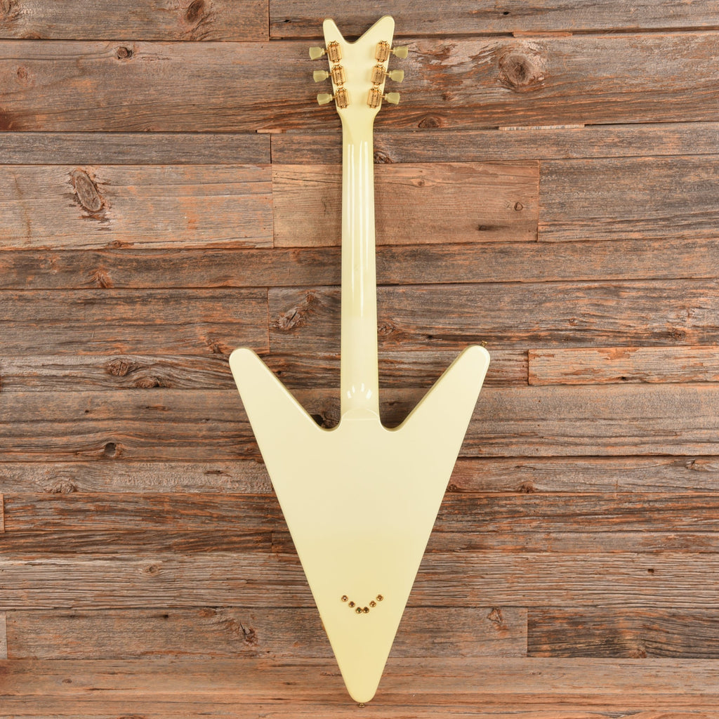 Gibson Reverse Flying V White - Dave Amato of REO Speedwagon - View 5 | MusicMarket