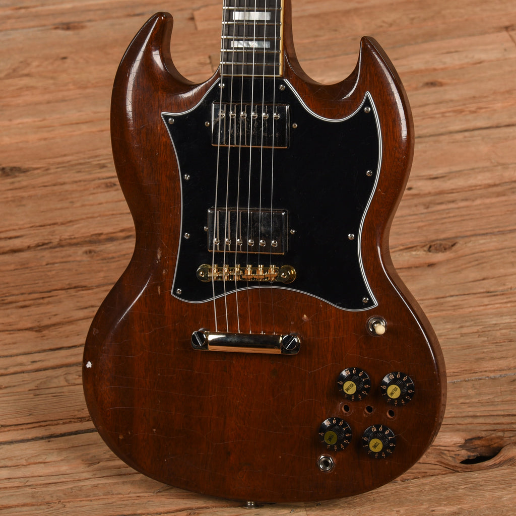 Gibson SG Custom Brown 1969 - View 2 | MusicMarket