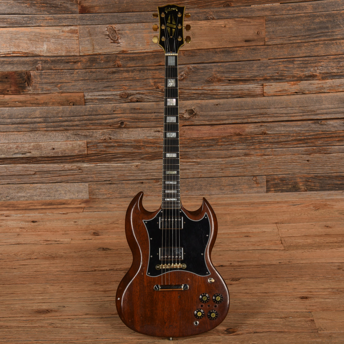 Gibson SG Custom Brown 1969 - View 4 | MusicMarket