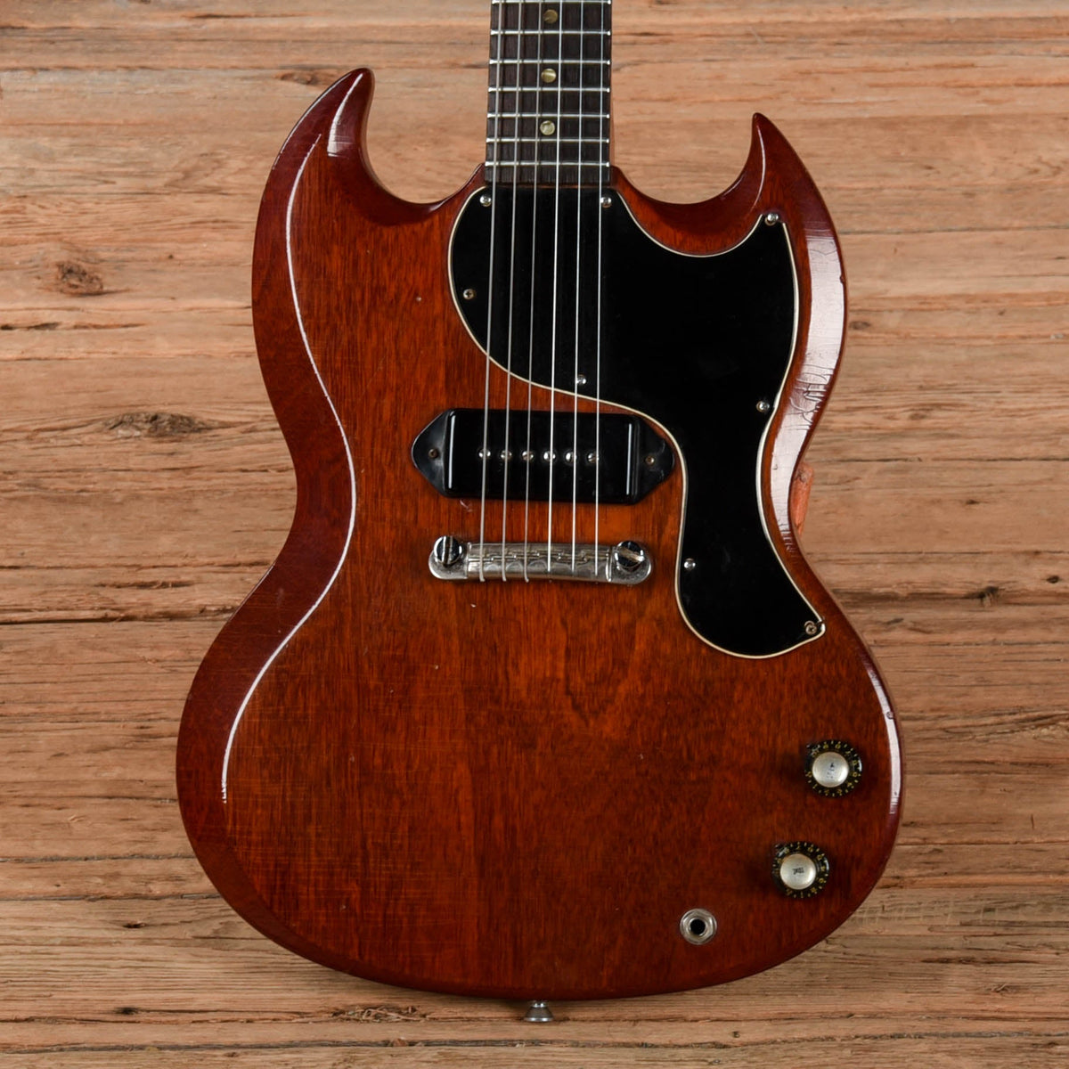 Gibson SG Junior Cherry 1964 - View 2 | MusicMarket