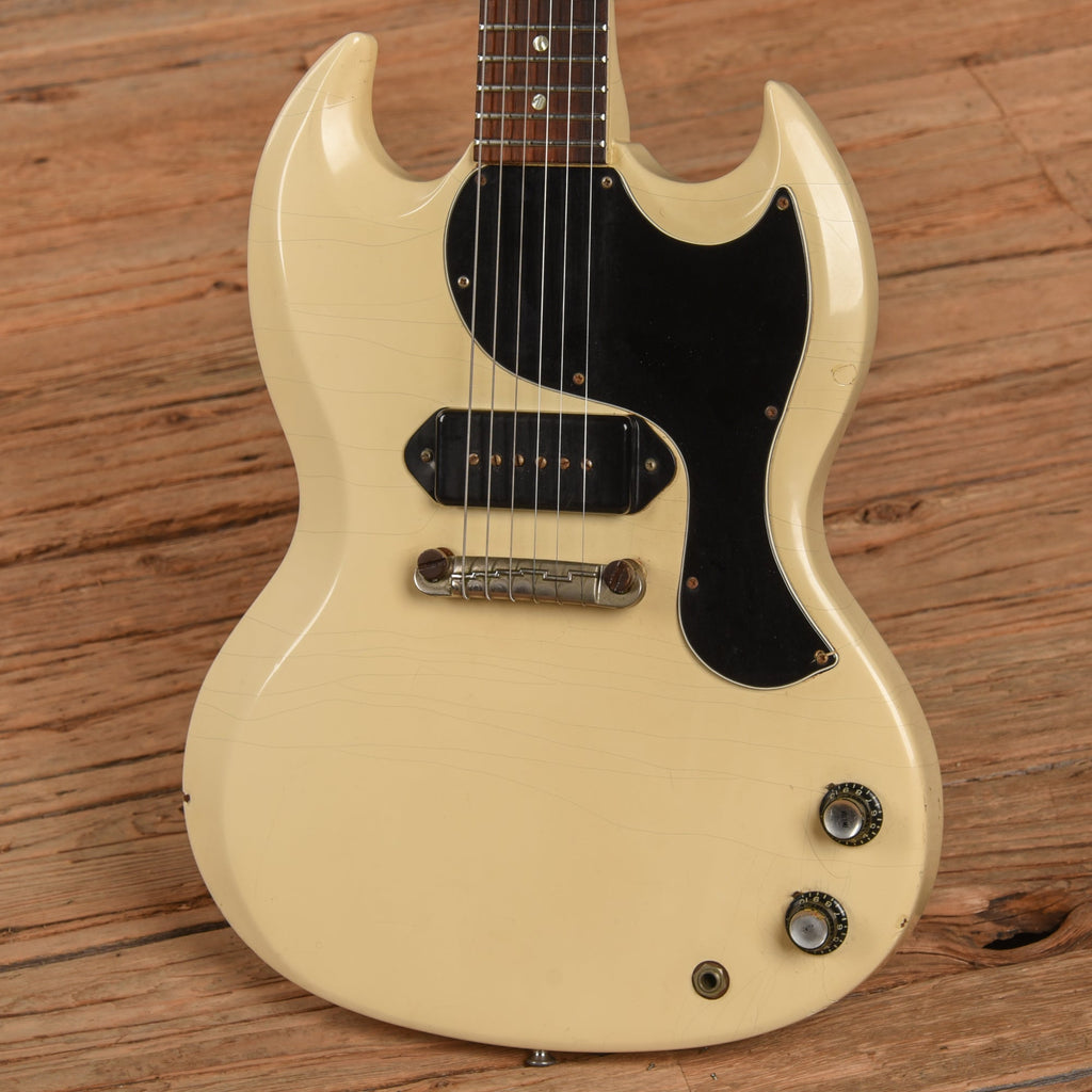 Gibson SG Junior Polaris White 1965 - View 2 | MusicMarket