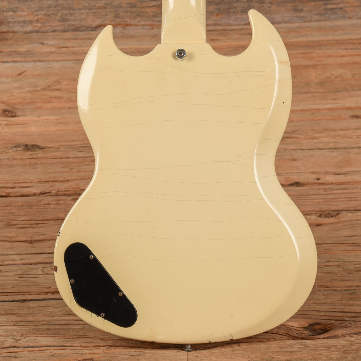 Gibson SG Junior Polaris White 1965 - View 3 | MusicMarket