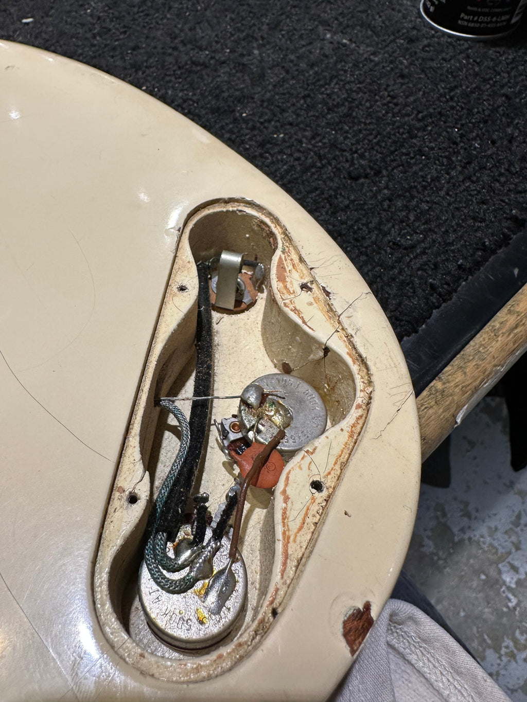 Gibson SG Junior Polaris White 1965 - View 15 | MusicMarket
