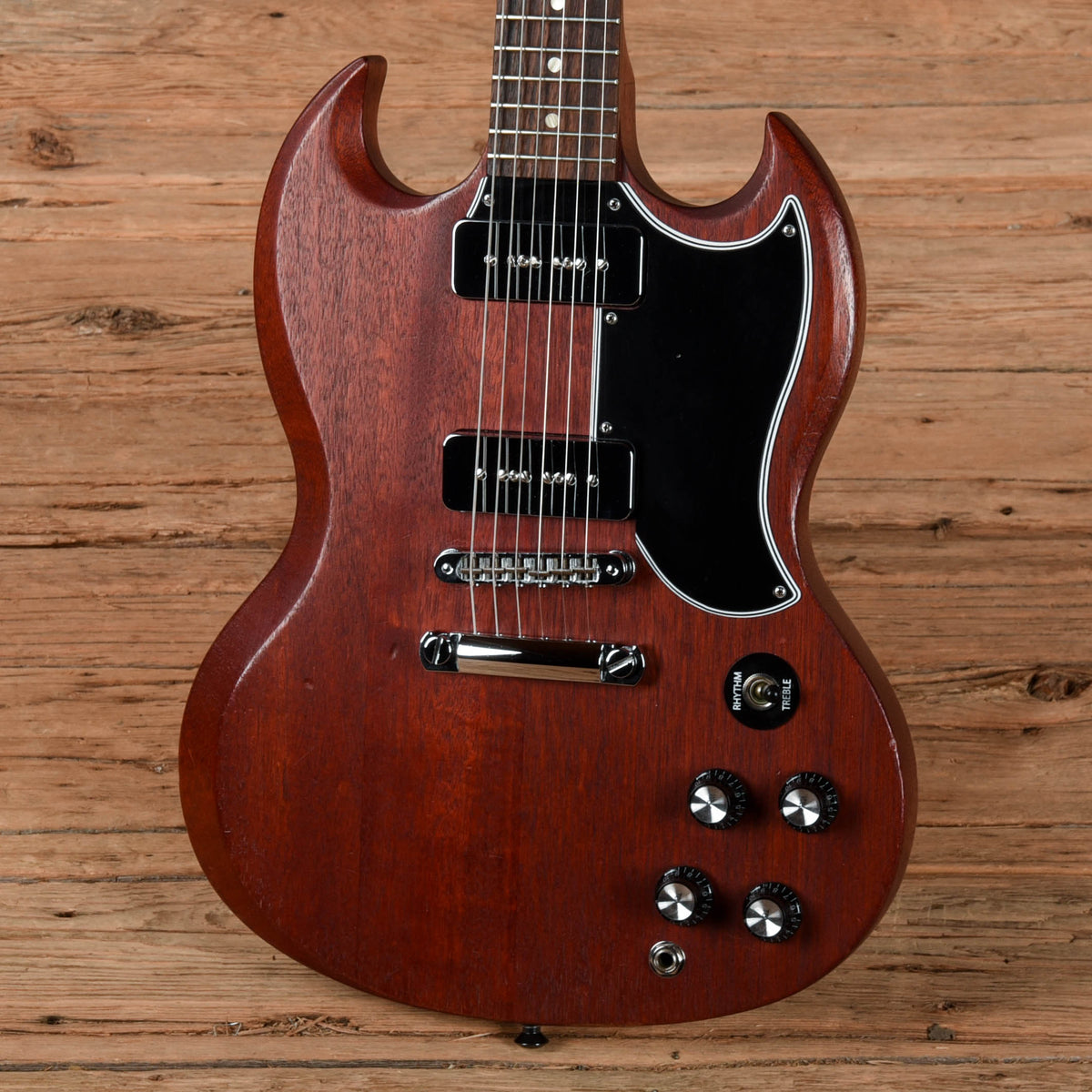 Gibson SG Special 60s Tribute Worn Cherry 2011 - View 2 | MusicMarket