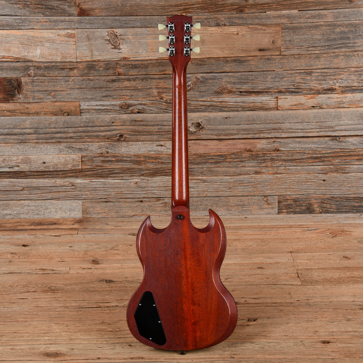 Gibson SG Special 60s Tribute Worn Cherry 2011 - View 5 | MusicMarket