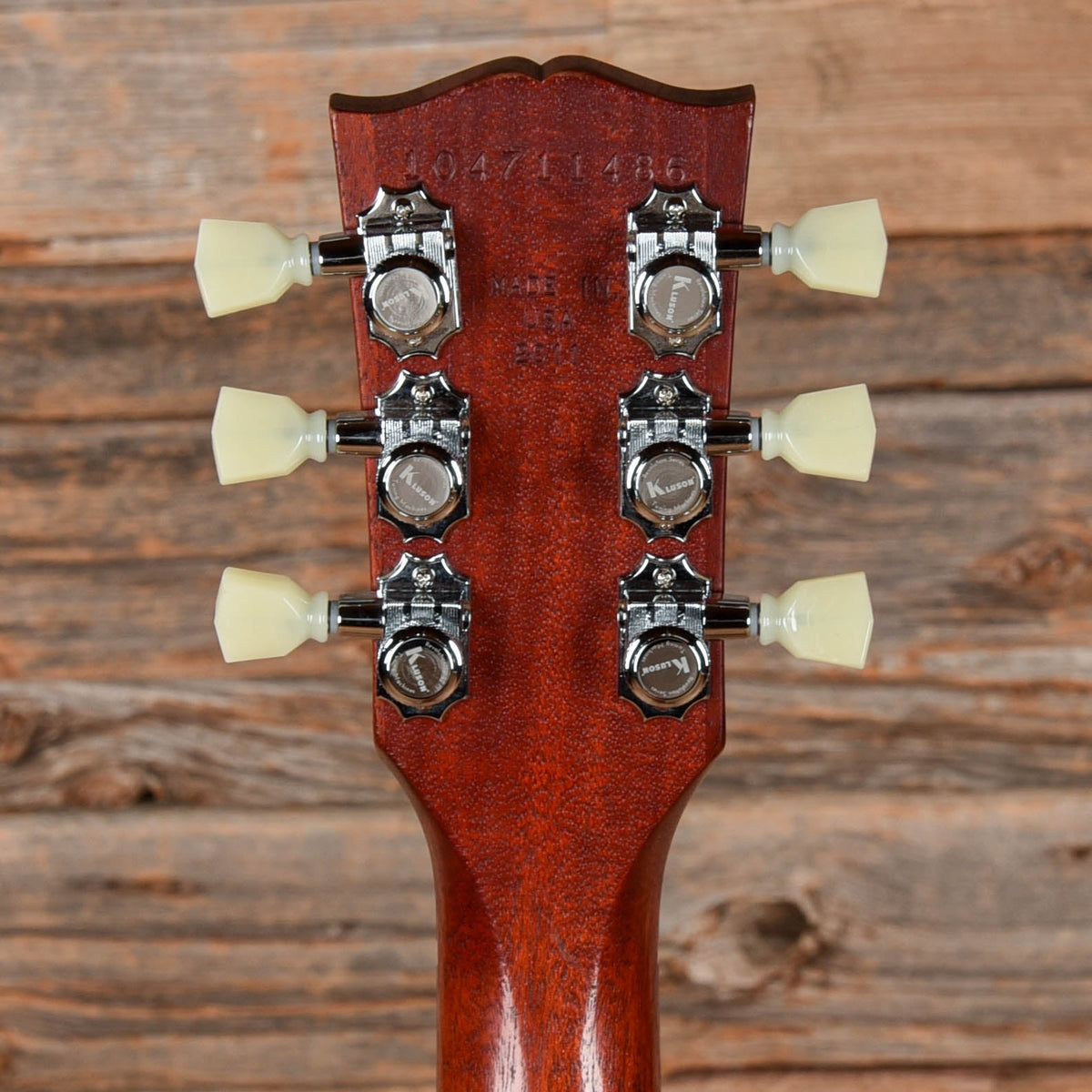 Gibson SG Special 60s Tribute Worn Cherry 2011 - View 7 | MusicMarket