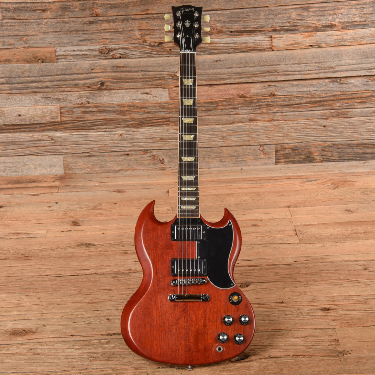 Gibson SG Standard '61 Satin Cherry 2012 - View 4 | MusicMarket