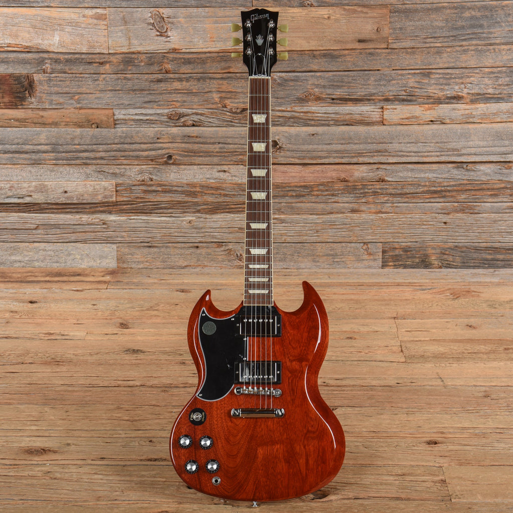 Gibson SG Standard 61 Vintage Cherry 2021 LEFTY - View 4 | MusicMarket