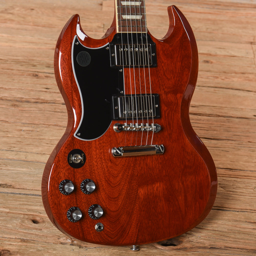 Gibson SG Standard 61 Vintage Cherry 2021 LEFTY - View 2 | MusicMarket