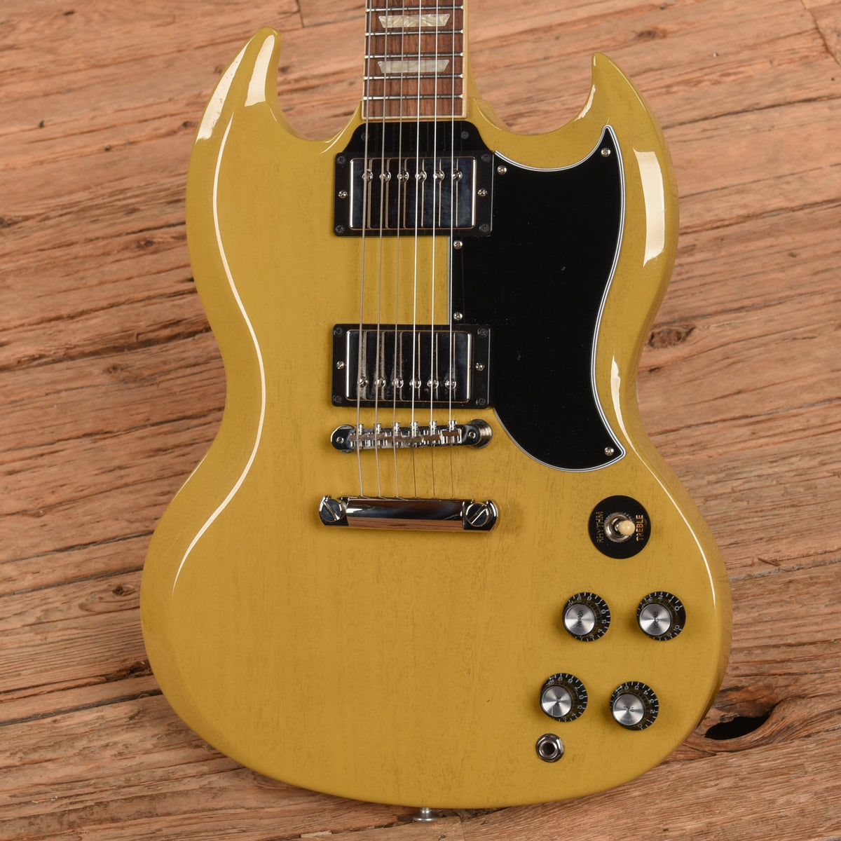 Gibson SG Standard '61 w/ Stoptail TV Yellow 2024 - View 2 | MusicMarket