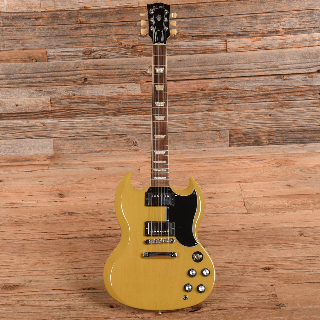 Gibson SG Standard '61 w/ Stoptail TV Yellow 2024 - View 4 | MusicMarket